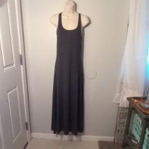 T-shirt Dark Gray Maxi Dress = NWOT